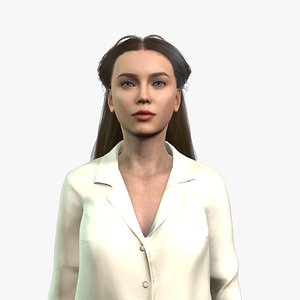 Beautiful Woman Character 3D