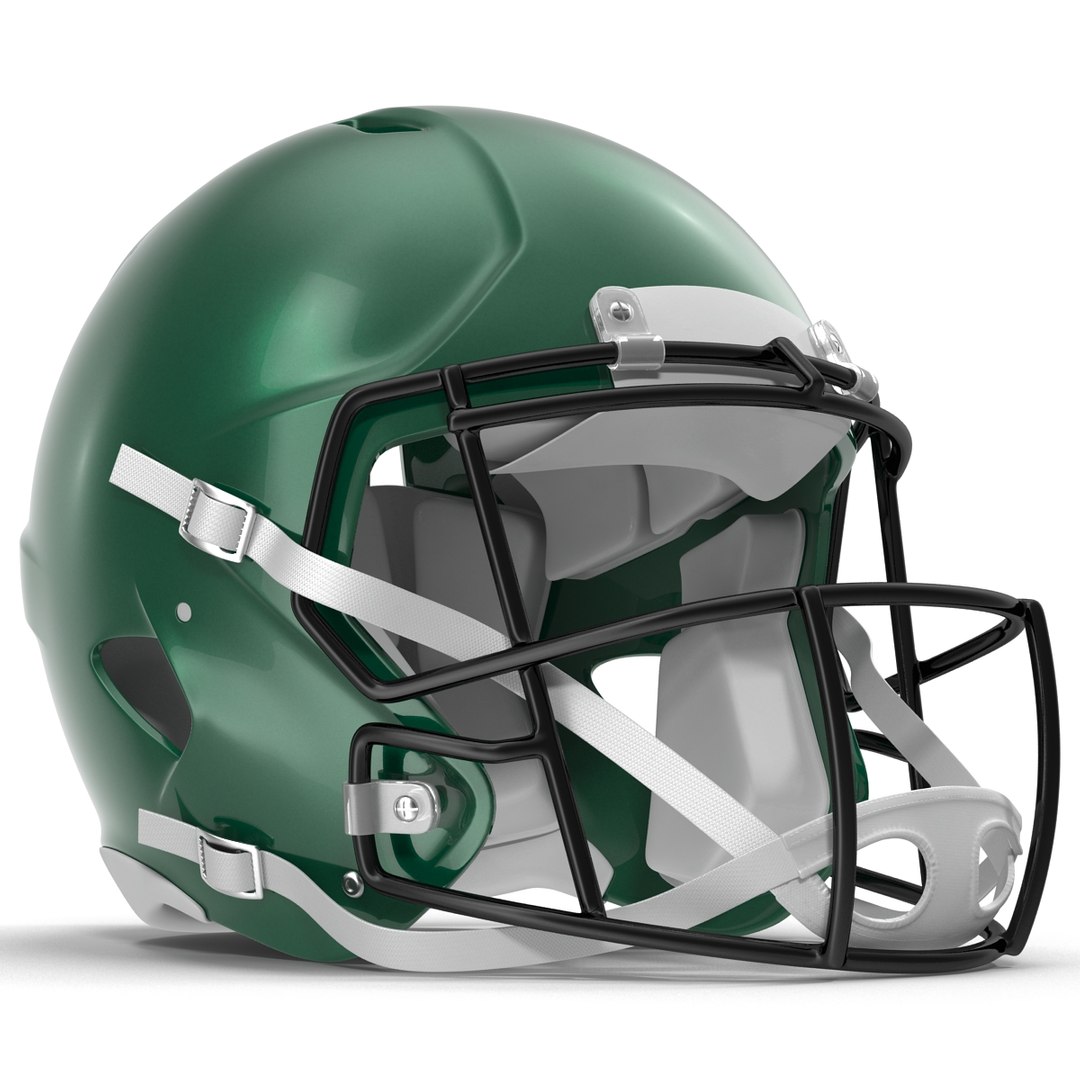 3d football helmet 3 generic model