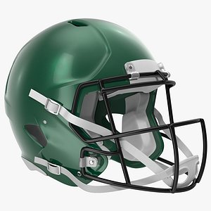3d football helmet 3 generic model