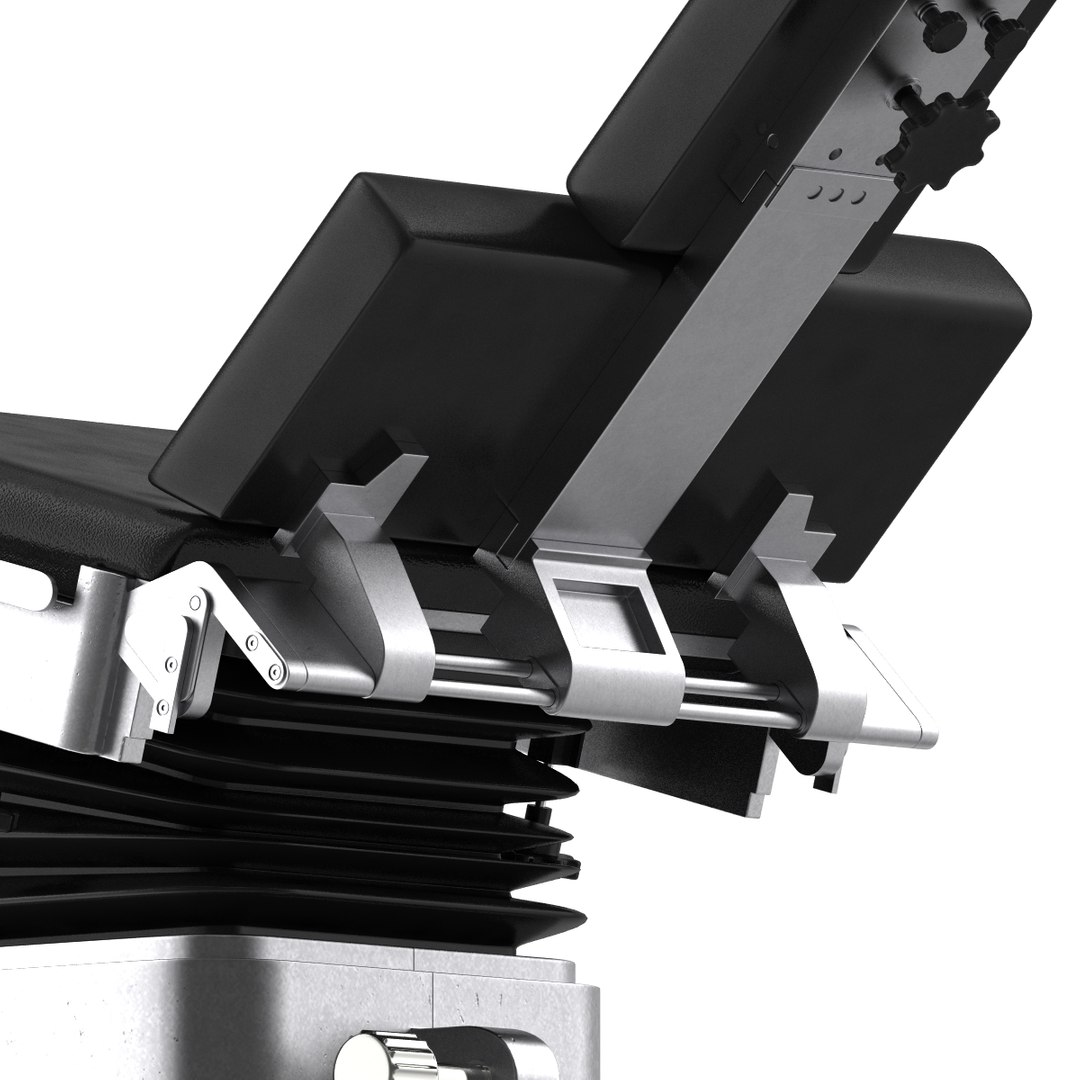 3d operating table head support model