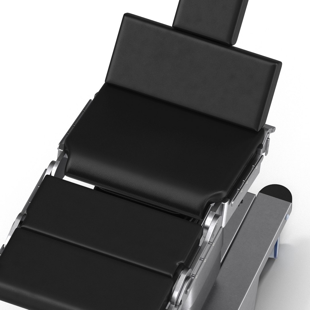 3d operating table head support model