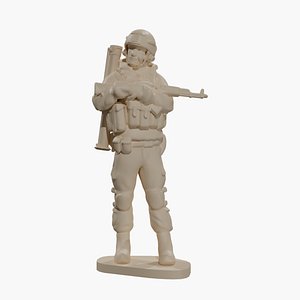 3D Modern soldiers