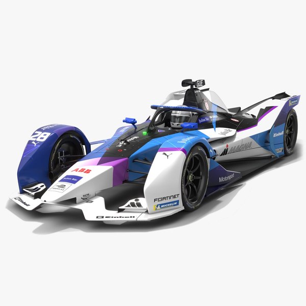 3D Andretti Motorsport Formula E Season 2020 2021 Race Car