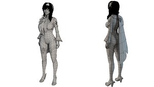 3D model Genshin impact Eula