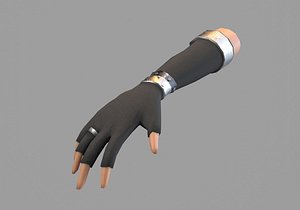 arm with glove 3D model