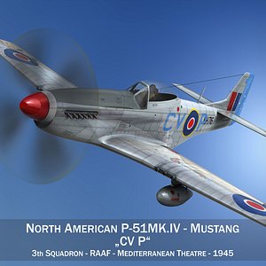 3ds max north american mustang mk