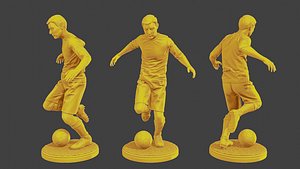 3D Soccer Player SP 005 model