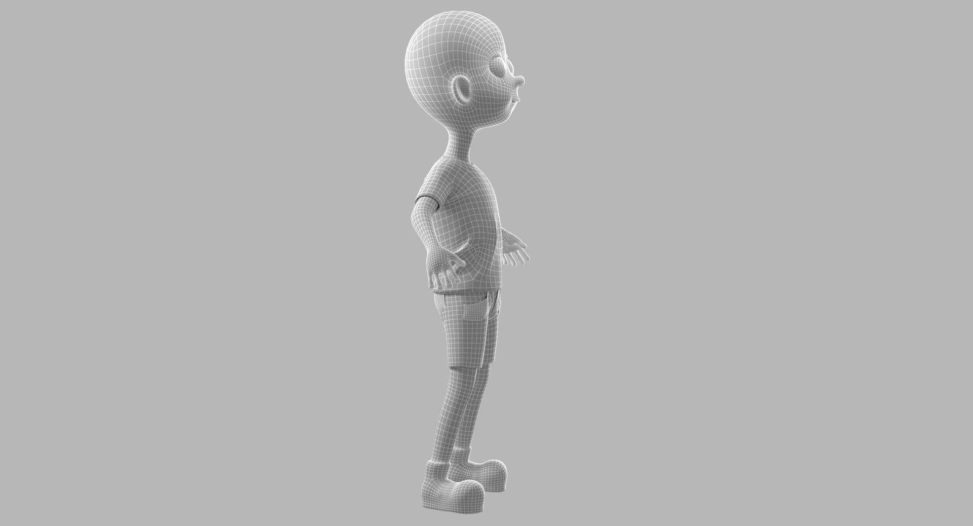 3D Model Boy Cartoon - TurboSquid 1318778