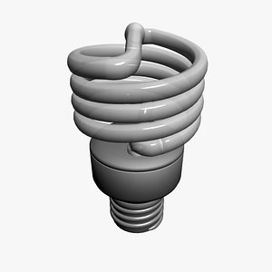 3d model light bulb