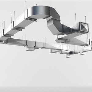 HD Ventilation system 2(Low-poly) (2)