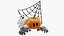 Set of stuffed Halloween toys
