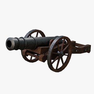 3D Cannon model