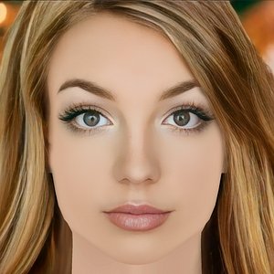 Britney Spears Head - No Hair - Low poly head for game