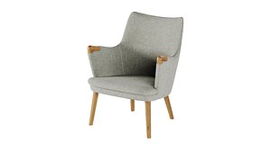 CH71 Lounge Chair Hans J Wegner Carl Hansen Rouse Home