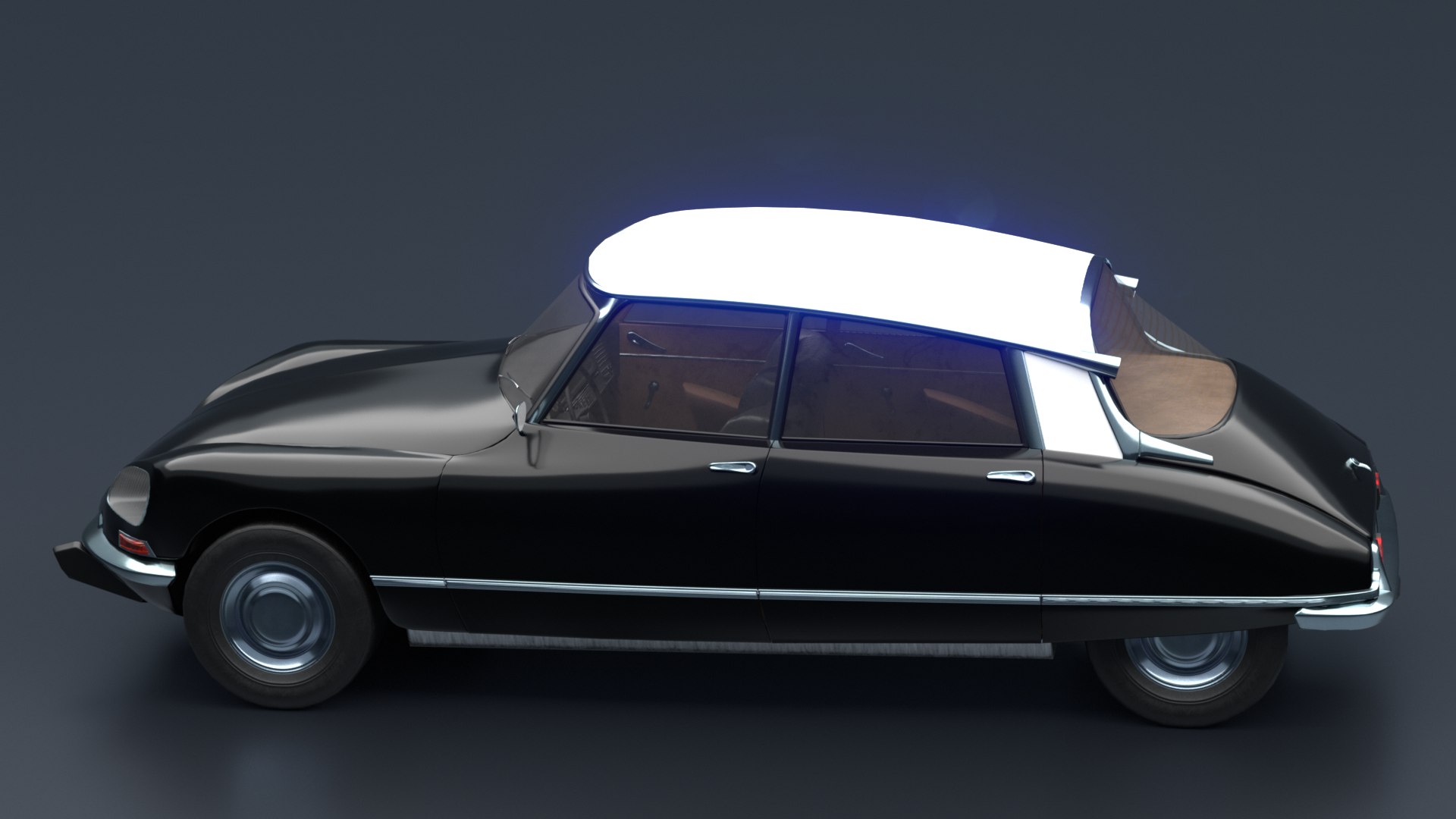 Realistic Retro Car 3D - TurboSquid 1460249