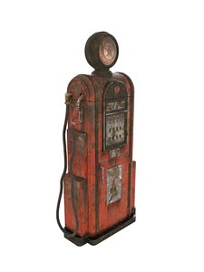 blend old gas pump