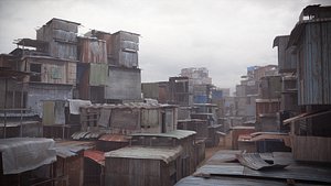 Shantytown modules Informal Settlement assets