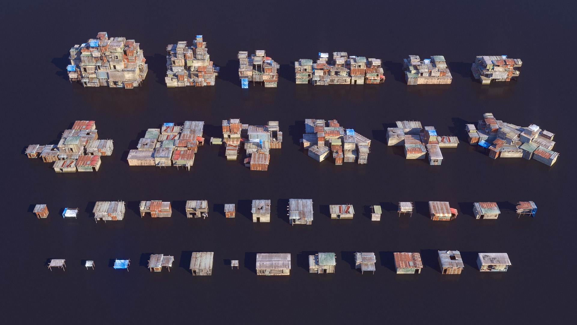 shantytown modules 3D model https://p.turbosquid.com/ts-thumb/3g/NSZDmA/VE/preview1/png/1615875515/1920x1080/fit_q87/b3c9489b8ceb54a314b9536a6d86894d4694bdd8/preview1.jpg