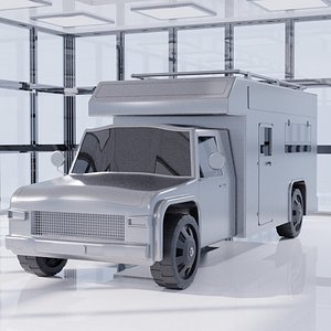 3D RV Motorhome Camper