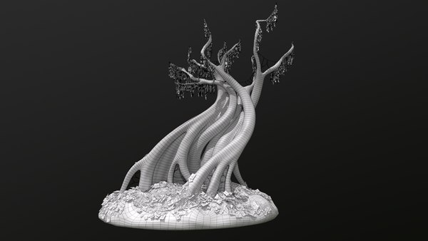 Fantasy Swamp Forest Trees 3D - TurboSquid 1963159