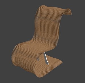 modern chair 3D model