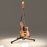 Bass Gitar and Stand