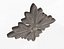 Rosette Carved Decoration CNC 01