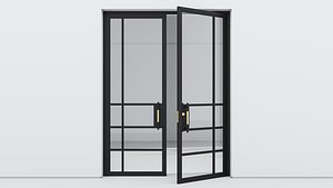 3D Aluminium door 220