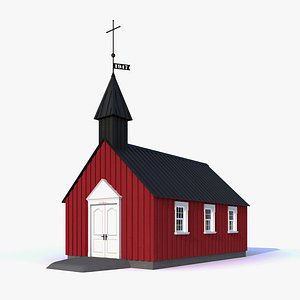 3D model Church
