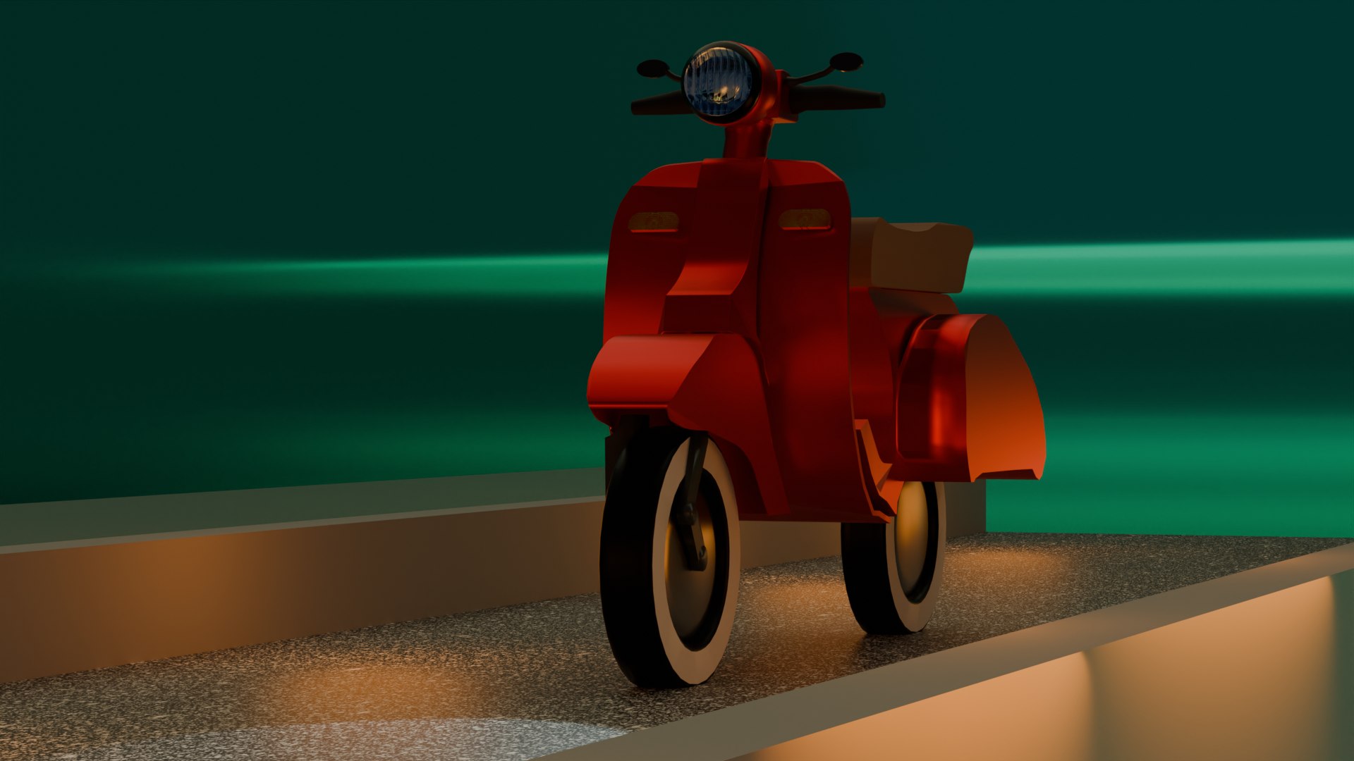 3D Vespa Model - TurboSquid 2233149