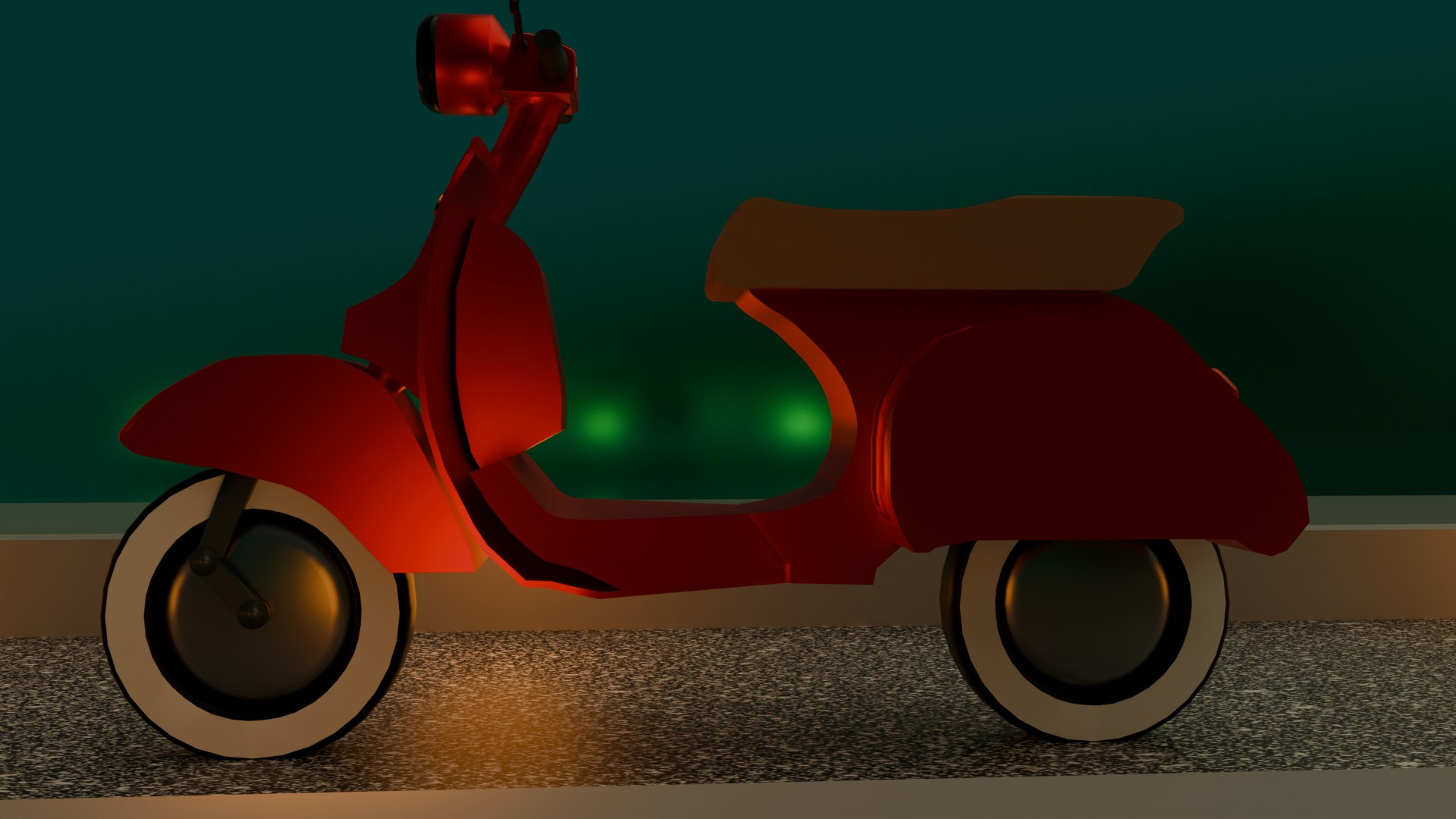 3D Vespa Model - TurboSquid 2233149