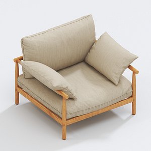 3D DEDON  Tibbo  Lounge chair XL