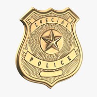 Police Badge 03 (Modern)