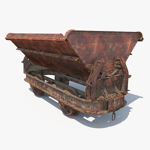 3D model mining cart