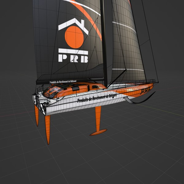Holcim-PRB IMOCA Ocean Race 3D 3D model - TurboSquid 2023585