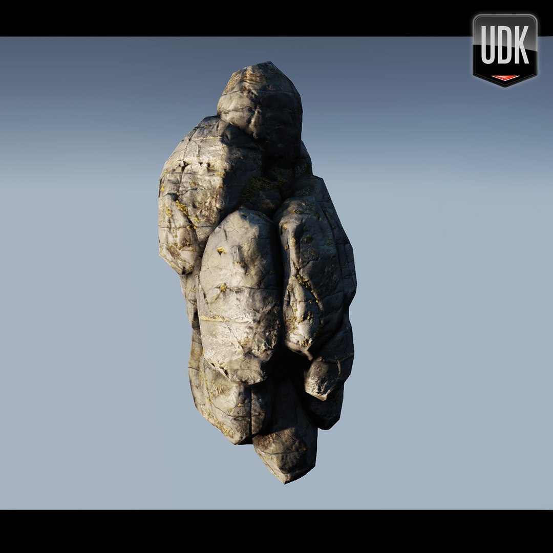 Rocky Cliff Obj