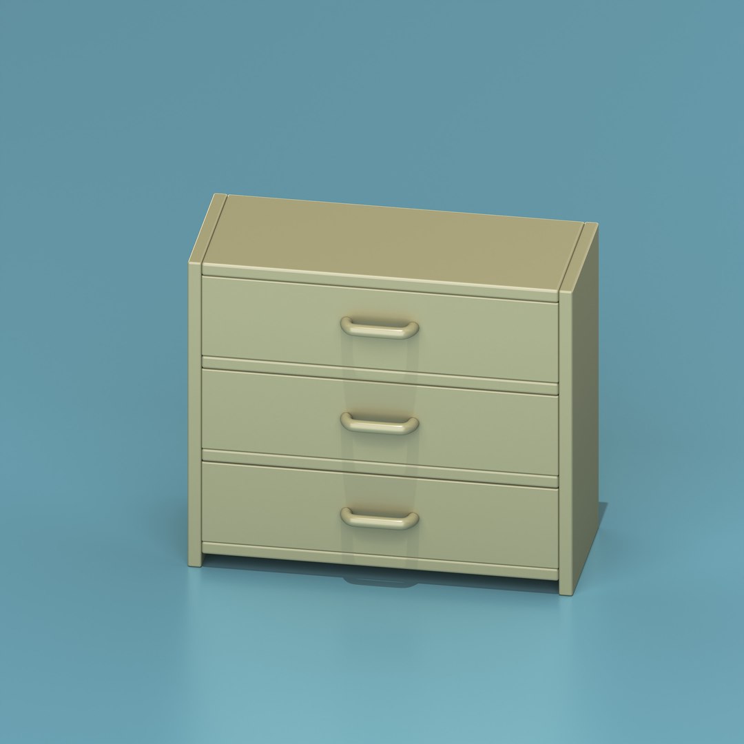 Drawer 3D - TurboSquid 2167204