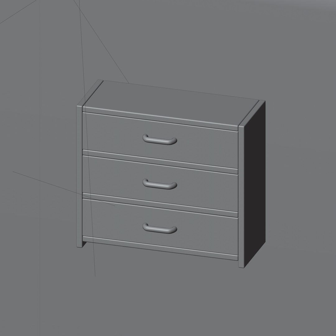 Drawer 3D - TurboSquid 2167204