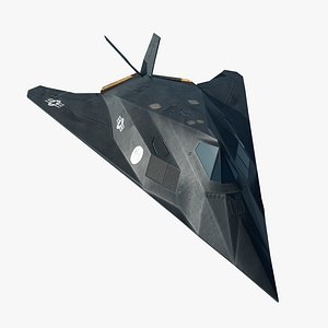 Military plane (lockheed f-117)