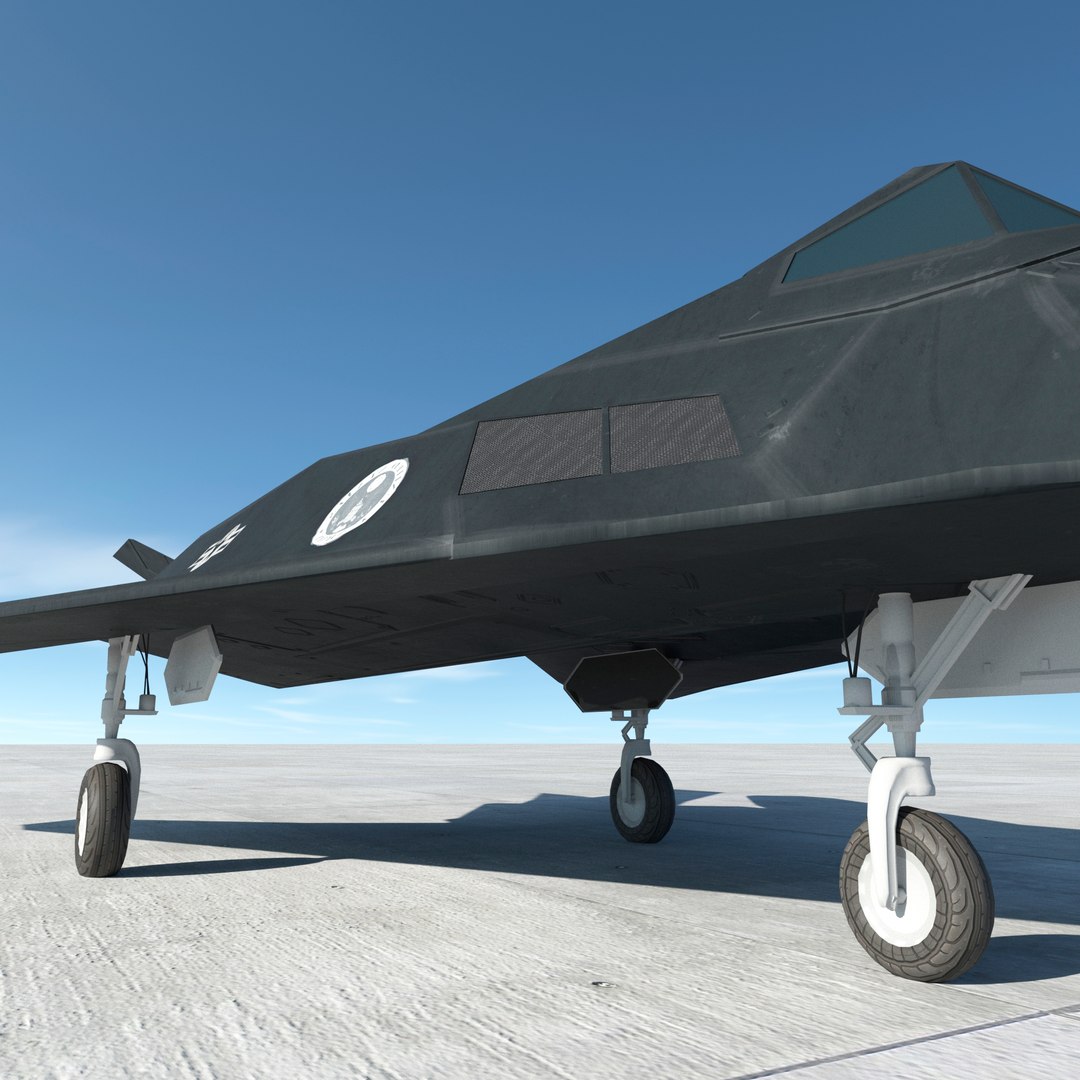 3d model lockheed f-117