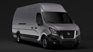 3D nissan nv 400 l4h3 model