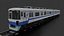 giappone treno fukuoka metropolitana 1000 Modello 3D a basso numero di poligoni