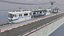 giappone treno fukuoka metropolitana 1000 Modello 3D a basso numero di poligoni