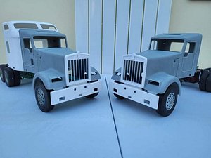 Kenworth W900L 1-14 for tamiya Stl