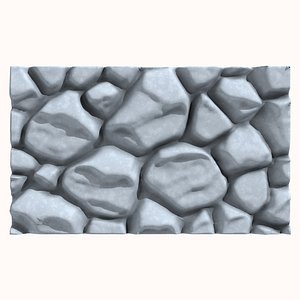 3D model Stone Wall 183