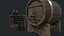 Barrel with the bottles - game assets