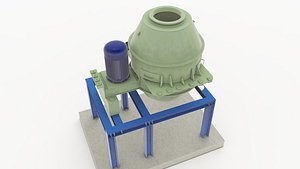 Dewatering Centrifuge 3D model
