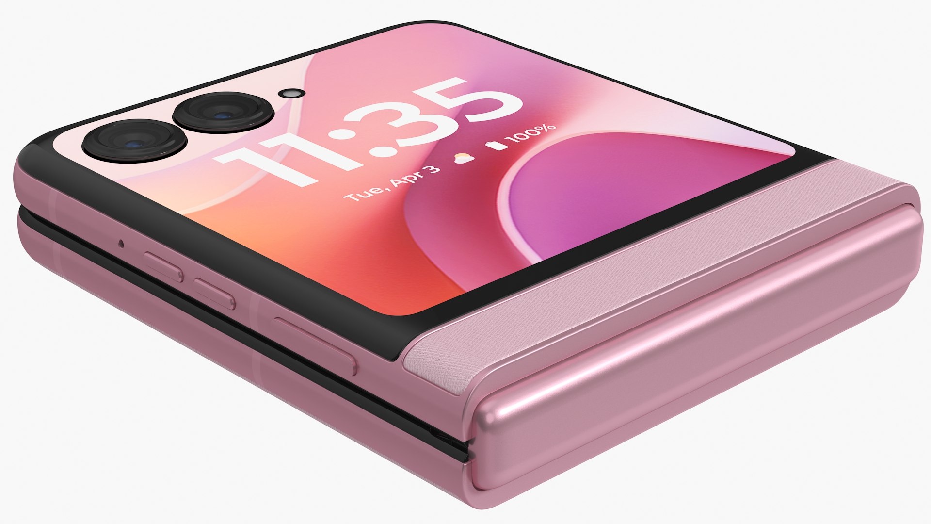 3D Motorola Razr 60 Parfait Pink Animated Model - TurboSquid 2402593