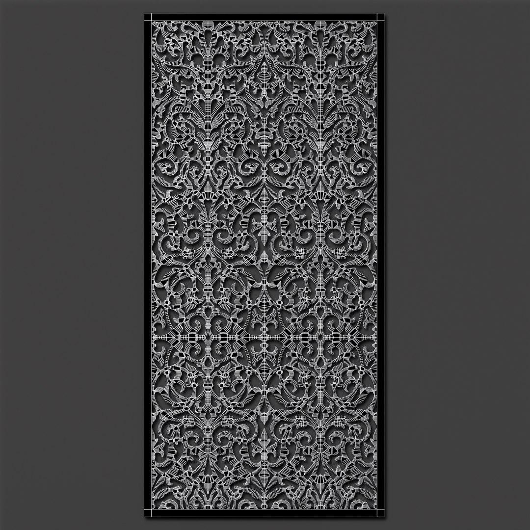 Decorative Panel 3D Model - TurboSquid 1543797