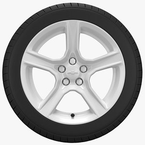 3D Chevrolet camaro rim model